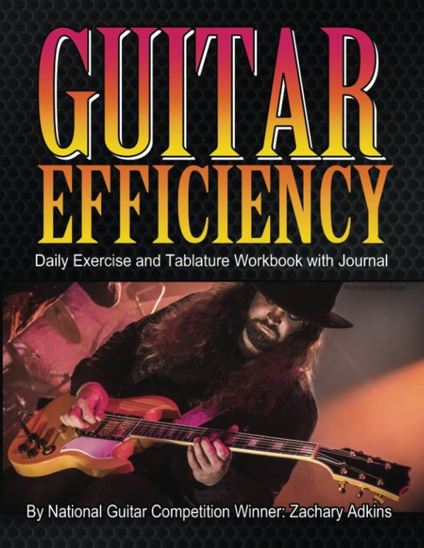 Guitar Efficiency: Daily Exercise and Tablature Workbook with Journal book cover