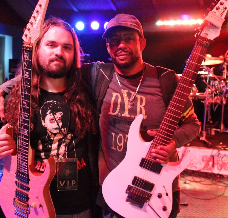 Zach Adkins with Tony MacAlpine